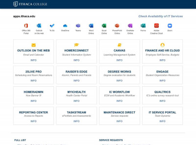 Apps - Ithaca College Apps - Ithaca College