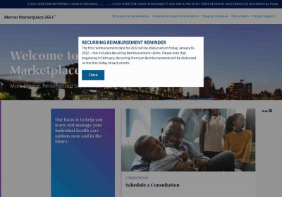Welcome to Mercer Marketplace Welcome to Mercer Marketplace