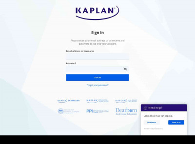 Kaplan Learn: Login Kaplan Learn: Login