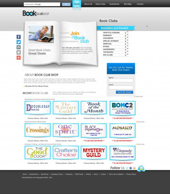 Doubleday Book Club - Get 5 Books for 99¢ Doubleday Book Club - Get 5 Books for 99¢
