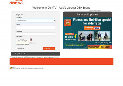 Forgot Password - DishTV Forgot Password - DishTV