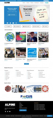 Alpine School District – Helping students in K-12 public ... Alpine School District – Helping students in K-12 public ...