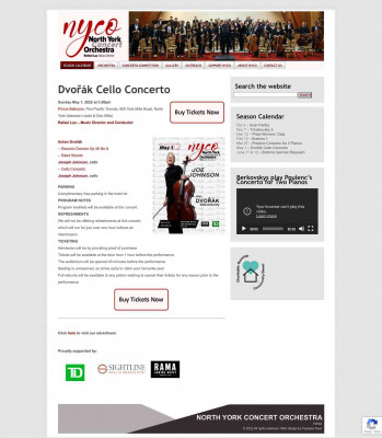 North York Concert OrchestraNorth York Concert Orchestra | A ... North York Concert OrchestraNorth York Concert Orchestra | A ...