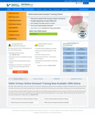 USFOSHA.com Online OSHA Training USFOSHA.com Online OSHA Training