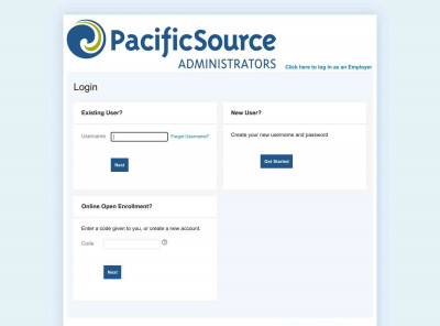 Login - PacificSource Login - PacificSource