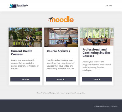 Moodle - Royal Roads University Moodle - Royal Roads University