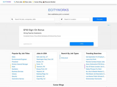 Amc 61 Infor Etm Workforce, Jobs EcityWorks Amc 61 Infor Etm Workforce, Jobs EcityWorks