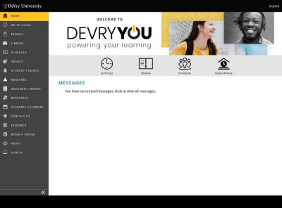 DeVry Student Portal DeVry Student Portal