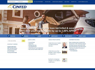 Cinfed Digital Banking for Desktop and Mobile Cinfed Digital Banking for Desktop and Mobile