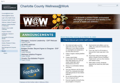 Weight Watchers eTools: - Charlotte County Wellness@Work Weight Watchers eTools: - Charlotte County Wellness@Work