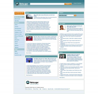 Netscape ISP Homepage Netscape ISP Homepage