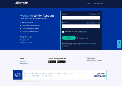 My Account | Registration - Allstate My Account | Registration - Allstate