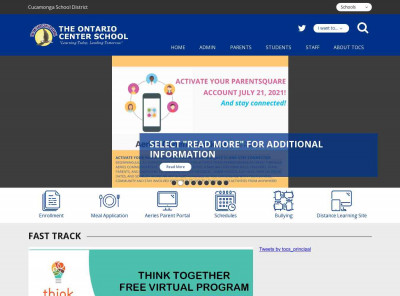 Welcome To The Ontario Center School Mobile - School Loop Welcome To The Ontario Center School Mobile - School Loop