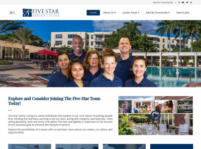Careers at Five Star Senior Living Inc. | Home Careers at Five Star Senior Living Inc. | Home