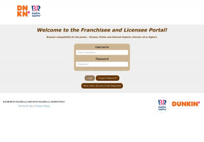 Dunkin Brands Portal Dunkin Brands Portal