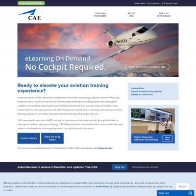 Cessna Citation X Pilot Training Course - CAE Cessna Citation X Pilot Training Course - CAE