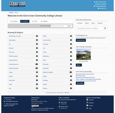 Guides at Cerro Coso Community College: Guides BY ... Guides at Cerro Coso Community College: Guides BY ...