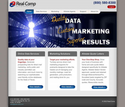 Real-Comp Online Data Services Real-Comp Online Data Services