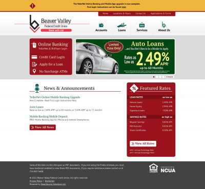 Online Banking Security - Beaver Valley Federal Credit Union Online Banking Security - Beaver Valley Federal Credit Union