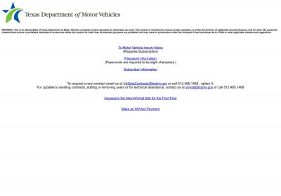 TxDMV: Vehicle Titles and Registration: Main Index TxDMV: Vehicle Titles and Registration: Main Index