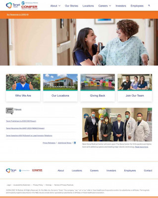 Tenet Healthcare Corporation: A Community Built on Care Tenet Healthcare Corporation: A Community Built on Care