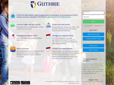 Login Page - eGuthrie Login Page - eGuthrie