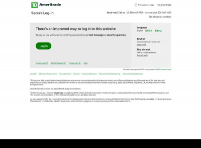 TD Ameritrade Login TD Ameritrade Login