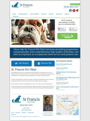 24 Pet Watch - St. Francis Pet Clinic | Santa Barbara CA 24 Pet Watch - St. Francis Pet Clinic | Santa Barbara CA