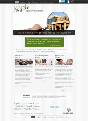 Baird Group Medical Mystery Shopping Baird Group Medical Mystery Shopping