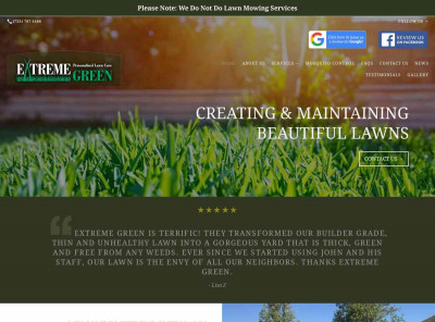 Extreme Green Lawn Extreme Green Lawn