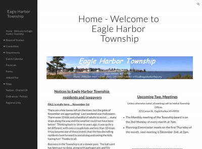 Regional Links - Eagle Harbor Township Regional Links - Eagle Harbor Township
