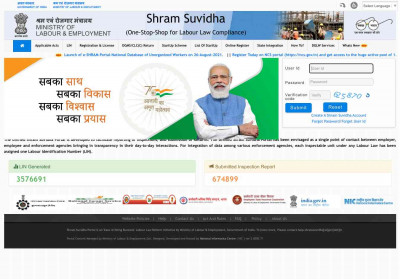 Registration & License - Shram Suvidha - Unified Portal for ... Registration & License - Shram Suvidha - Unified Portal for ...