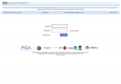 DealerCONNECT Login DealerCONNECT Login
