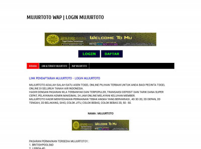 MUJURTOTO WAP | LOGIN MUJURTOTO MUJURTOTO WAP | LOGIN MUJURTOTO