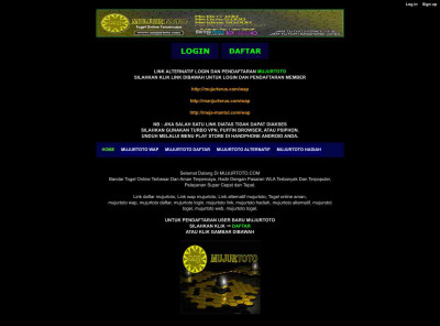 Mujurtoto wap login Mujurtoto wap login