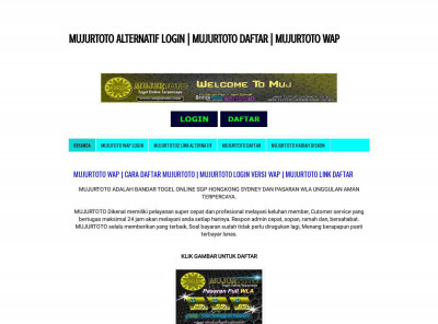 MUJURTOTO WAP: MUJURTOTO ALTERNATIF LOGIN ... MUJURTOTO WAP: MUJURTOTO ALTERNATIF LOGIN ...