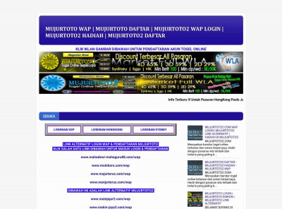 MUJURTOTO2 LINK ALTERNATIF | HADIAH DI ... MUJURTOTO2 LINK ALTERNATIF | HADIAH DI ...