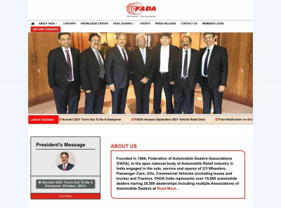 FADA - Federation of Automobile Dealers Associations, India ... FADA - Federation of Automobile Dealers Associations, India ...