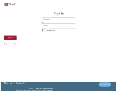 Sign In - Login Template Title - Robert Half Sign In - Login Template Title - Robert Half