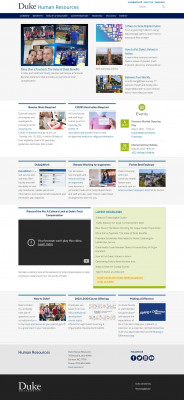 Duke@Work - Self Service Web Site | Human Resources Duke@Work - Self Service Web Site | Human Resources