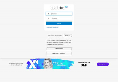 Sign In - Qualtrics Login Sign In - Qualtrics Login