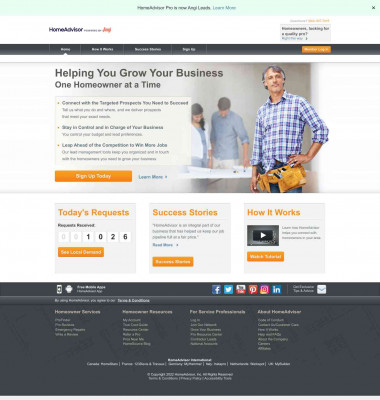 Contact Us - HomeAdvisor Pro Contact Us - HomeAdvisor Pro