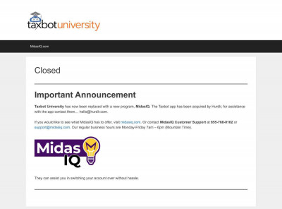 Log In - Taxbot University Log In - Taxbot University