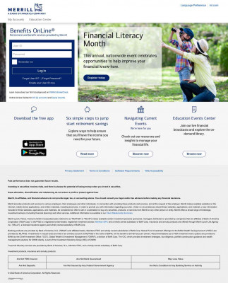 Secure Login - Benefits OnLine - Merrill Lynch Secure Login - Benefits OnLine - Merrill Lynch
