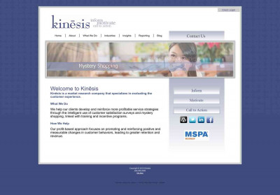 Mystery Shopping | Mobile - Kinesis Mystery Shopping | Mobile - Kinesis