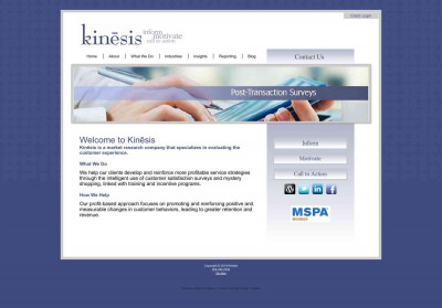 Kinesis | Customer satisfaction surveys and mystery shopping ... Kinesis | Customer satisfaction surveys and mystery shopping ...