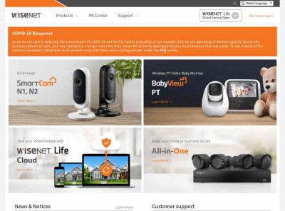 Quick Start Guide - Wisenet Quick Start Guide - Wisenet