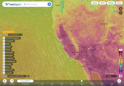 Ventusky - Wind, Rain and Temperature Maps Ventusky - Wind, Rain and Temperature Maps