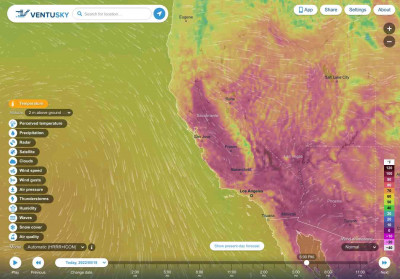 Ventusky - Wind, Rain and Temperature Maps Ventusky - Wind, Rain and Temperature Maps