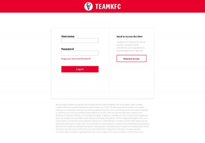 KFC Portal Login KFC Portal Login